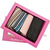 GianMarcoVenturi Gift Box - 4 Paia Calze Corte Donna Caldo Cotone con Fantasie assortite (IT, Numero, 36, 40, Regular, Regular, 36/40, ASS.1)