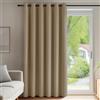 Deconovo Tenda Oscurante da Interno, Termica Isolante, Anti-Rumore, con Anelli, Ideale per Camera da Letto e Soggiorno, 200x245 CM, Cachi 1 Pezzo