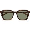 Saint Laurent Occhiali da Sole SL 457 008 Marrone/Verde Unisex 49/20/145