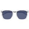 Saint Laurent Occhiali da Sole SL 457 010 Cristallo/Blu Unisex 49/20/145