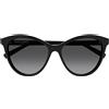 Saint Laurent Occhiali da Sole SL 456 008 Nero/Grigio Donna 57/15/145