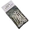 BERGEN TOOLS US PRO B2079 - Set di chiavi combinate metriche in miniatura, 10 pezzi