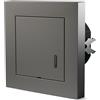 Scandinavian home Lysea Scandinavian Home - Rilevatore di movimento per interni, con sensore di movimento, misura standard 55-180°, 15 m, con tecnologia a 3 fili/neutro per LED, montaggio a incasso, antracite opaco