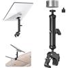 EDUP LOVE Starlink - Kit di montaggio per mini palo per camper, portapacchi e balcone, staffa regolabile per palo con morsetto regolabile e adattatore per treppiede in alluminio, accessori Starlink Mini X per