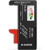 D-FantiX Tester Batteria Universale, Batteria Volt Checker per AA AAA C D 9V 1.5V Button Cell Batteries (Modello: BT-168)