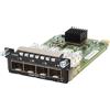 HPE Aruba Networking 3810M/2930M 4-port 100M/1G/10G SFP+ MACsec Module [JL083A]