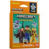 Panini S.p.A. Minecraft Stay Adventurous Sticker Album Panini- Ecoblister [5 Bustine + 1 Block Card Limited Edition]