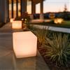 Solar Centre SolarCentre Shapelights Luce d'Atmosfera Alimentata ad Energia Solare per Interni e per Esterni, Ricaricabile Via USB (Arancione, Verde, Rosso, Rosa, Viola)(Mini Cubo da 17,5 Cm)