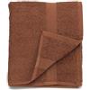 Boncasa - Set di asciugamani - 100% cotone pettinato (non rigenerato) - Qualità Ring Spun - Morbido al tatto - 450 g/m² (set 3 pezzi 100 x 150 cm, marrone)