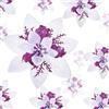 Geosar 24 Pezzi di Fiori Artificiali di Stella di Natale Glitterati Poinsettia di Natale con Clip per Addobbi di Regali e Alberi di Natale, 6 Pollici, 4 Pollici, 3 Pollici (Viola Bianco)