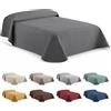 EasyCosy Copriletto Matrimoniale 250x260 Trapuntino Rombi Grigio