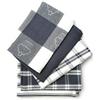 LivinEase Strofinacci da Cucina - Strofinacci 100% Cotone - Confezione da 10 (50 x 70 cm) Set Strofinacci - Asciugamani Assorbenti (Grigio)