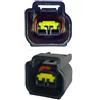 Greenspirits Connettore di ricambio per auto - Bobina di accensione benzina - SU/YA (FEMALE) FW-C-2F-B - per: 129700 - 3881, 129700 - 4510
