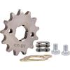 WOOSTAR Pignone Moto Anteriore 420 13 Denti 20mm per 50cc 70cc 90cc 110cc 125cc Dirt Pit Bike Mini Bike ATV Quad Ciclomotore