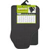 CORA 000134015 Coppia Tappeti Anteriori Rubberfit Fit-5, Nero