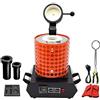 FASTTOBUY 3kg Forno fusorio Digitale 1100 ° C / 2012 ° F, Forno fusorio Automatico per Metallo, Kit Forno fusorio Elettrico con 2 crogioli in Grafite e lingottiera in Grafite