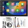 OEM Autoradio universale 2-DIN con Android 8.1, CarPlay wireless e navigazione GPS - Lettore multimediale da 7 pollici