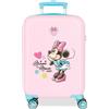 JOUMMA BAGS Minnie Imagine Trolley 50cm ABS 4 Ruote Rosa Turchese