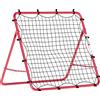 SPORTNOW Rete Rebounder per Calcio, Montaggio Facile, 5 Angolazioni Regolabili | Aosom Italy