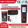 UNI-T termometro digitale a 4 canali UT325F J/T/E/R/S/N/K tipo termocoppia misuratore di temperatura Bluetooth ad alta precisione