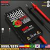 BSIDE Multimetro digitale professionale Smart 9999 EMF Multitester DC AC Condensatore di tensione Ohm Diodo Tester elettrico dal vivo Carica USB