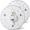 Aibik PANNELLO ad anello LED Cerchio di luce SMD 50W 36W 24W 18W 12W LED Pannello rotondo da soffitto Lampada circolare AC 220V 230V 240V Luce a LED