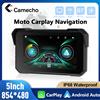 Camecho schermo da 5 pollici Wireless Carplay Android Auto portatile Smart Player IP68 Display impermeabile per moto