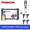 MUCAR THINKCAR THINKSCAN 689BT Strumento Diagnostico Automobilistico Bidirezionale Scanner OBD2 Codifica ECU CANFD DOIP 34 Reset Tutti i Sistemi Gratuiti