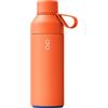 Ocean Bottle Borraccia riutilizzabile in acciaio inox ecologica da 1 l, a prova di perdite, senza BPA, 100% e lavabile in lavastoviglie, doppia parete isolante sottovuoto (arancione sole)