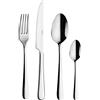 PINTINOX Prima Collection, Set da 24 Posate Serie Living Pintinox, Acciaio Inox 18/10, Made in Italy (6 Persone)