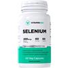 Vitamin360 - Selenio 200 mcg L-selenometionina, Salute della Tiroide (60 Capsule Vegetali)