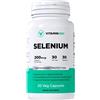 Vitamin360 - Selenio 200 mcg L-selenometionina, Salute della Tiroide (30 Capsule Vegetali)
