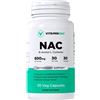 Vitamin360 - NAC 600 mg - N-Acetil L-Cisteina (30 Capsule Vegetali)