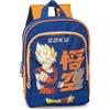 Franco Cosimo Panini DRAGON BALL SUPER - Mini Zaino Ufficiale Dragon Ball, con Vano Principale e Tasca Frontale con Chisura a Zip, Spallacci, Regolabili e Imbottiti, Retro e Fondo Imbottiti, 23 x 30H x 10 cm