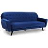Menzzo Helios divani, Tessuto, Blu, 221