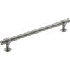 Amerock Winsome 7-9/16 in (192 mm) Center-to-Center Satin Nickel Cabinet Pull