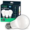V-TAC 3x Lampadine LED E27 da 8,5W - [ ALTISSIMA EFFICIENZA ] - A60 - (Equivalenti a 60W) - Lampadine di Nuova Generazione a Risparmio Energetico - 806 Lumen - 3 PEZZI - Luce Calda 3000K