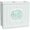 Sweet Home Collection, Set di accessori da bagno collezioni uniche moderne classiche contemporanee decorative bellissimi disegni vasca da bagno doccia decoro, portaspazzolino, conchiglie da spiaggia