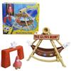 Bizak SpongeBob Attrazione Barca Pirata The Glove Boat, playset con Figura Ufficiale di Patrizio e Accessori, Giocattolo Bikini Sfondo +3 anni (64566255)