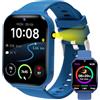 pmstuy Smartwatch Bambini - 18 Giochi Educativi (Matematica e Logica) con Fotocamera e Monitor del Sonno | Schermo Touch 1,83, Contapassi, Sveglia | Activity Tracker Regalo per Ragazze e Ragazzi