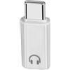 BENACES Convertitore audio da USB C a Light-ning auricolari, adattatore da USB C maschio a femmina Light-ning per cuffie con controllo della linea per iPhone 16/15, iPad Pro/Air, MacBook (solo per