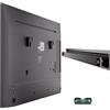 Aetubree Supporto da Parete TV Senza Trapano, Staffe per TV per Schermi Piatti da 32-75 Pollici, Supporto TV Ultra Sottile Universale, Capacità Fino a 68KG, Max VESA 600x400mm, Inclinazione +5°