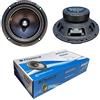 PHONOCAR 2 PHONOCAR 02625 altoparlanti medio basso woofer 16,50 cm 165 mm 6,5 140 watt rms 280 watt max impedenza 4 ohm 92 db spl porte auto nero, a coppia