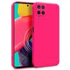 MyGadget Cover per Samsung Galaxy M53 5G - Custodia in Silicone Morbido a Doppio Strato - Case con Protezione Fotocamera & Fodera Interna Antigraffio - Rosa magenta
