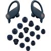 ALXCD Cuscinetti auricolari di ricambio per cuffie Powerbeats Pro, 8 paia S/M/L/D, 4 misure, in morbido silicone, adatti per Powerbeats Pro (blu navy)