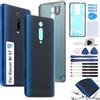 RongZy Coperchio Batteria per Xiaomi Mi 9T Coperchio Posteriore per Mi 9T PRO Cover Batteria per Telefono Sostituzione Copribatteria Posteriore con Strumento(Blu)