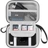 Lacdo Custodia per il trasporto della fotocamera per KODAK Printomatic Full-Color Instant Print Digital Camera, Stampante Fotografica Portatile Istantanea Borsa di Stoccaggio Rigida, Grigia