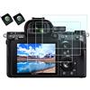 HUIPUXIANG Pellicola salvaschermo per fotocamera Sony Alpha a7RIV a7R4 a7RIII A7R3 A7R III II A7 III II A77 II A77II A7II A7S II A7SI A99 II A99II A9 A7RIII I RX100 RX100V RX1 RX1R RX10 RX10II,0,3 mm[3+2 pezzi]
