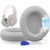 SOULWIT Cuscinetti Auricolari in Gel Raffreddamento Ricambio per Beats Studio Pro Wireless Cuffie con Cancellazione del Rumore, Padiglioni con Tessuto a Rete Traspirante, Schiuma ad Alta Densità