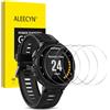 Aleecyn [4 Pezzi] Vetro Temperato Compatibile con Garmin 735XT, Pellicola Protettiva Vetro [HD] [Temperato Durezza 9H] [Senza Bolle] [Anti-Scratch] Protezione Schermo